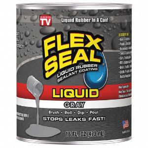 FLEX SEAL LFSGRYR16 Leak Sealer, Gray | CE9YNB 55KE54