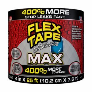 FLEX SEAL TFSMAXBLK04 Flexband, Gummi, Schwarz, Beton/Metall/Holz | CP6BDT 61TJ33