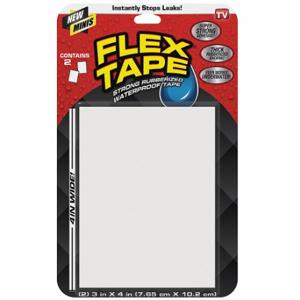 FLEX SEAL TFSWHTMINI Flex Tape, Gummi, Weiß, 2 cu ft Container, Beton/Metall/Holz | CP6BDL 55KJ98