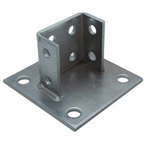 FLEX-STRUT FS-5816SQ E/G Post Bases For Double Channel, 1 5/8 Inch x 3 1/4 Inch For Strut Channel Size | CP6BEQ 253T06