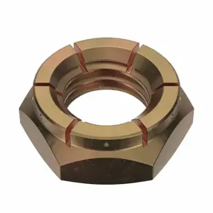 FLEXLOC 31FKF-1011 Lock Nut, 5/8-11 Thread Size, Grade 2, 50PK | CG8VBC 44ZN24