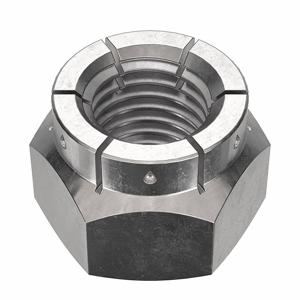 FLEXLOC 50FC-524 Lock Nut, 5/16-24 Thread Size, 18-8 Stainless Steel, 25PK | CG8VBW 44ZM28