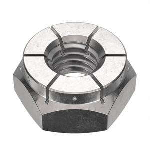 FLEXLOC 50FK-1032 Lock Nut, #10-32 Thread Size, 18-8 Stainless Steel, 100PK | CG8VCA 44ZN08