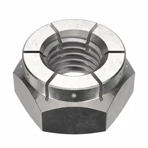 FLEXLOC 50FK-428 Lock Nut, 1/4-28 Thread Size, 18-8 Stainless Steel, 100PK | CG8VCC 44ZM75