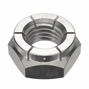 FLEXLOC 50FK-524 Lock Nut, 5/16-24 Thread Size, 18-8 Stainless Steel, 50PK | CG8VCE 44ZM68