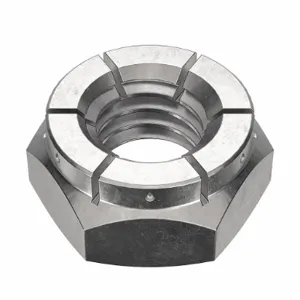 FLEXLOC 50FK-616 Lock Nut, 3/8-16 Thread Size, 18-8 Stainless Steel, 50PK | CG8VCF 44ZN67