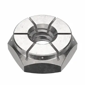 FLEXLOC 50FK-632 Lock Nut, #6-32 Thread Size, 18-8 Stainless Steel, 100PK | CG8VCH 44ZN02