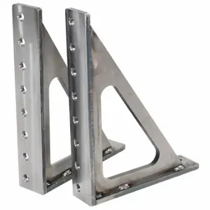 FLEXTUR 78908050 90 Deg. Angle Bracket, 12 Inch Length, 3 Inch Width, 16 Inch Height | CP6BLC 797WG5