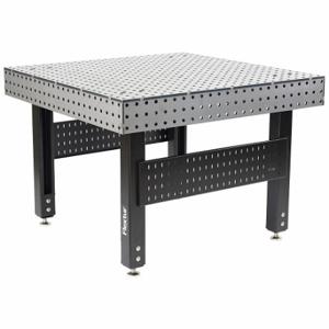 FLEXTUR 78909510 Welding Table, 35 Inch Heightt, 48 Inch Size Dp, 48 Inch Width, 6000 lb Wt Capacity | CP6BMD 797WJ5