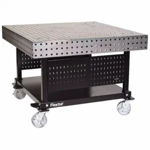 FLEXTUR 78909515 Welding Table, 35 Inch Heightt, 48 Inch Size Dp, 48 Inch Width, 4000 lb Wt Capacity | CP6BMC 797WJ6