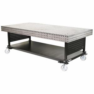 FLEXTUR 78909525 Welding Table, 35 Inch Heightt, 48 Inch Dp, 96 Inch Width, 4000 lb Wt Capacity, Pla Inch | CP6BMF 797WJ7