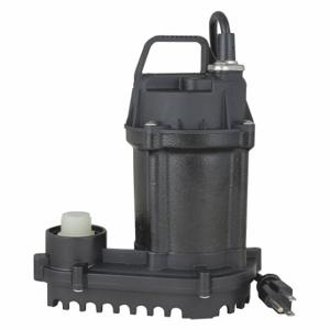 FLINT & WALLING ECP061 Submersible Sump Pump, 1/6, No Switch Included, 30 gpm Flow Rate at 10 ft of Head | CP6BQU 45HR06