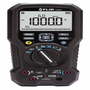 FLIR DM93 Digitalmultimeter, 1000 V max. Spannung, 10A max. Aktuell | CH6NXZ 22UL80
