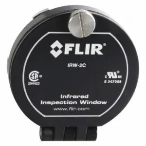 FLIR IRW-2C 2 Inch Round Infrared Window, 50 mm Dia Insert Size, 45 mm Dia Aperture, 1590 Sq mm | CR3BDA 11Y558