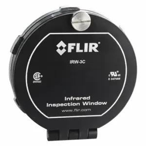 FLIR IRW-3C 3 Inch Round Infrared Window, 75 mm Dia Insert Size, 69 mm Dia Aperture, 3739 Sq mm | CR3BDB 11Y559