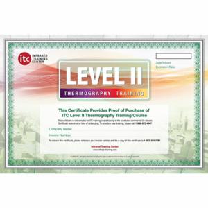 FLIR ITC Level II Elektro-Thermografie-Zertifizierung, Elektrische Thermografie, 32 Stunden über 4 Tage | CP6BTG 61KE99