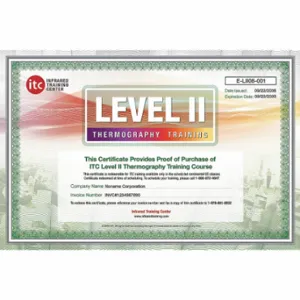 FLIR ITC Level II Level Ii Certification Training | CP6BTC 3EMK9