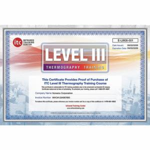 FLIR ITC Level III Level III-Zertifizierungsschulung | CP6BTD 3EML1