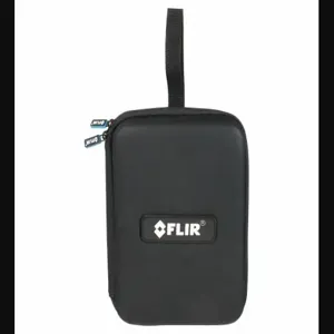 FLIR TA10-F Carrying Case, EVA, Black, DM92/DM93 Industrial Digital Multimeters, Wrist Strap | CP6BRT 48FV06