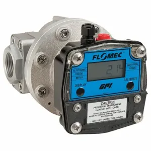 FLOMEC OM040S003-826R7G Electronic Flowmeter, 1 1/2 Inch Connection Size, Fnpt, -4 Deg To 250 Deg F | CP6BXL 20YC19