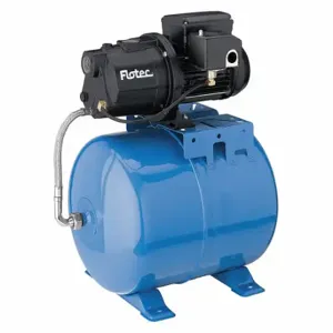 FLOTEC FP410515H Jet Pump, Tank System, Cast Iron, 1/2HP | CP6BZE 58MX14