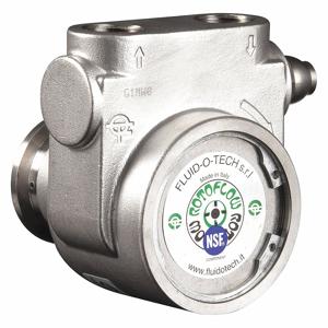 FLUID-O-TECH PA 811 Rotary Vane Pump, 1/2 Inch Inlet/Outlet NPTF, 264 gph Max. Flow | CJ3FGC 423J88