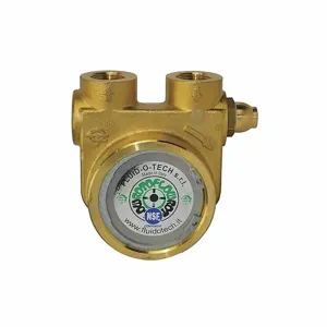 FLUID-O-TECH PA 801 Rotary Vane Pump, 1/2 Inch Inlet/Outlet NPTF, 264 gph Max. Flow, Brass | CJ3FFL 423J84