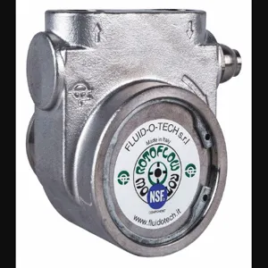 FLUID-O-TECH PO0401BNCNN0000 Rotary Vane Pump Stainless Steel 2.3 Gpm | AG4VCX 34TL02