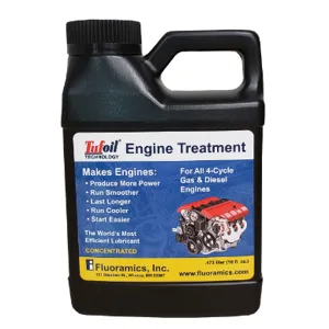 FLUORAMICS 8442860 Car Engine Oil Bottle, 16 Fl. Oz. | CH3TGE