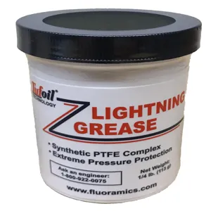 FLUORAMICS 9100004 Tufoil Lighting Grease Jar, 0.25 lbs | AG8HRL