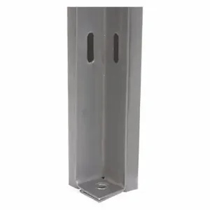 FOLDING GUARD PC-7 Wov-N-Wire Corner Post 7 ft Machine Gray, 7 ft Height, Gray, Powder Coated | CP6EBY 22PW84