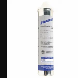 FOLLETT 00130245 Quick Connect Filter, 0.5 Micron, 0.5 Gpm, 3000 Gal, 14 7/8 Inch Height, 3 1/8 Inch Dia | CP6EKB 31MW56