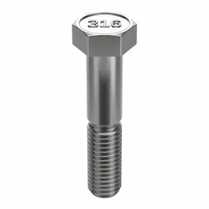 FOREVERBOLT FB3HEXB3410314 Hex Head Cap Screw, 3/4-10 X 3-1/4 Inch Size, Stainless Steel, Non Grade | AH7CER 36RH75