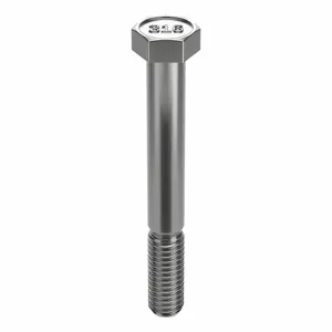 FOREVERBOLT FB3HEXB3816212P5 Hex Head Cap Screw, 3/8-16 X 2-1/2 Inch Size, Stainless Steel, Non Grade, 5Pk | AH7CBH 36RG97