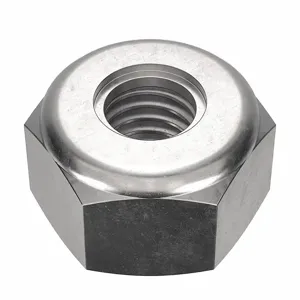 FOREVERBOLT FB3LN1032P50 Lock Nut, 0.375 Inch Flange Dia., #10-32 Thread Size, 316 Grade, 50PK | CG8VGG 53ME71