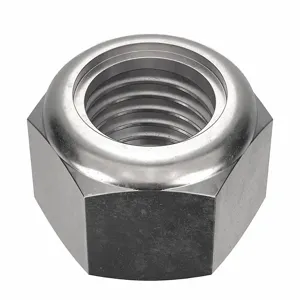 FOREVERBOLT FB3LN3410P10 Lock Nut, 1.0625 Inch Flange Dia., 3/4-10 Thread Size, 316 Grade, 10PK | CG8VGL 53ME79