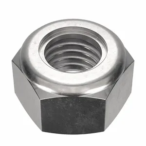 FOREVERBOLT FB3LNM12P25 Hex Lock Nut, 19.0mm Flange Dia., M12 x 1.75 Thread Size, A4 Grade, 25PK | CG8VGW 53ME66