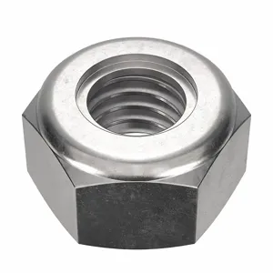 FOREVERBOLT FB3LNM6P50 Hex Lock Nut, 10.0mm Flange Dia., M6 x 1 Thread Size, A4 Grade, 50PK | CG8VHC 53ME63