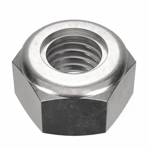 FOREVERBOLT FB3LNM8P50 Hex Lock Nut, 13.0mm Flange Dia., M8 x 1.25 Thread Size, A4 Grade, 50PK | CG8VHD 53ME64