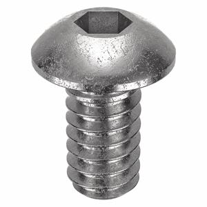 FOREVERBOLT FBBHSCAPS102438P100 Socket Head Cap Screw, Button, 18-8 Stainless Steel, #10-24 X 3/8 Inch Size, 100Pk | AH7CHY 36RJ51