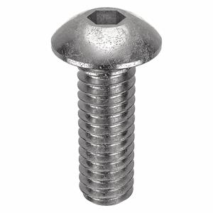 FOREVERBOLT FBBHSCAPS83212P100 Socket Head Cap Screw, Button, 18-8 Stainless Steel, #8-32 X 1/2 Inch Size, 100Pk | AH7CHX 36RJ50