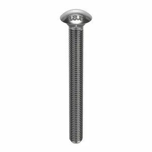 FOREVERBOLT FBCB125P5 Carriage Bolt, 1/2-13 Thread Size, 18-8 Grade, 17/32 Inch Drill Size, 5PK | CG8VHV 53MG18