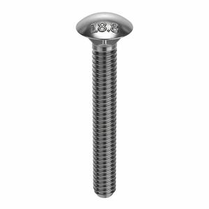 FOREVERBOLT FBCB142025P25 Carriage Bolt, 1/4-20 Thread Size, 18-8 Grade, 17/64 Inch Drill Size, 25PK | CG8VHZ 53MF90