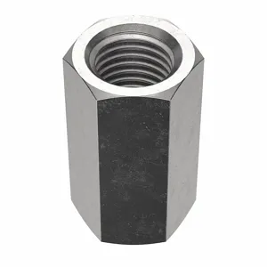 FOREVERBOLT FBCP18 Coupling Nut, 2-1/2 Inch Length, 1-8 Thread Size, 18-8 Grade | CG8VJZ 53MF01