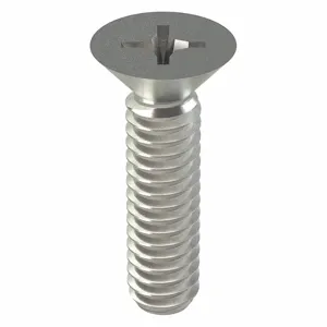 FOREVERBOLT FBFHMSP14201P100 Machine Screw, Flat, 1 Inch Length, 1/4-20, 100Pk | AH7CHN 36RJ42