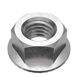 FOREVERBOLT FBFHN1213P25 Lock Nut, 0.75 Inch Flange Dia., 1/2-13 Thread Size, 18-8 Grade, 25PK | CG8VKU 53MF32