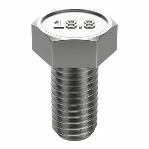 FOREVERBOLT FBHEXB1213114P10 Hex Head Cap Screw, 1/2-13 X 1-1/4 Inch Size, Stainless Steel, Non Grade, 10Pk | AH7CCF 36RH19