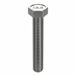 FOREVERBOLT FBHEXB12133FTP10 Hex Head Cap Screw, 1/2-13 X 3 Inch Size, Stainless Steel, Non Grade, 10Pk | AH7CDF 36RH42