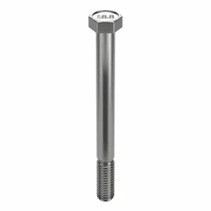 FOREVERBOLT FBHEXB38165P5 Hex Head Cap Screw, 3/8-16 X 5 Inch Size, Stainless Steel, Non Grade, 5Pk | AH7CBV 36RH09