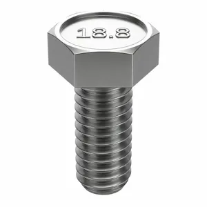 FOREVERBOLT FBHEXB381634P25 Hex Head Cap Screw, 3/8-16 X 3/4 Inch Size, Stainless Steel, Non Grade, 25Pk | AH7BZZ 36RG66